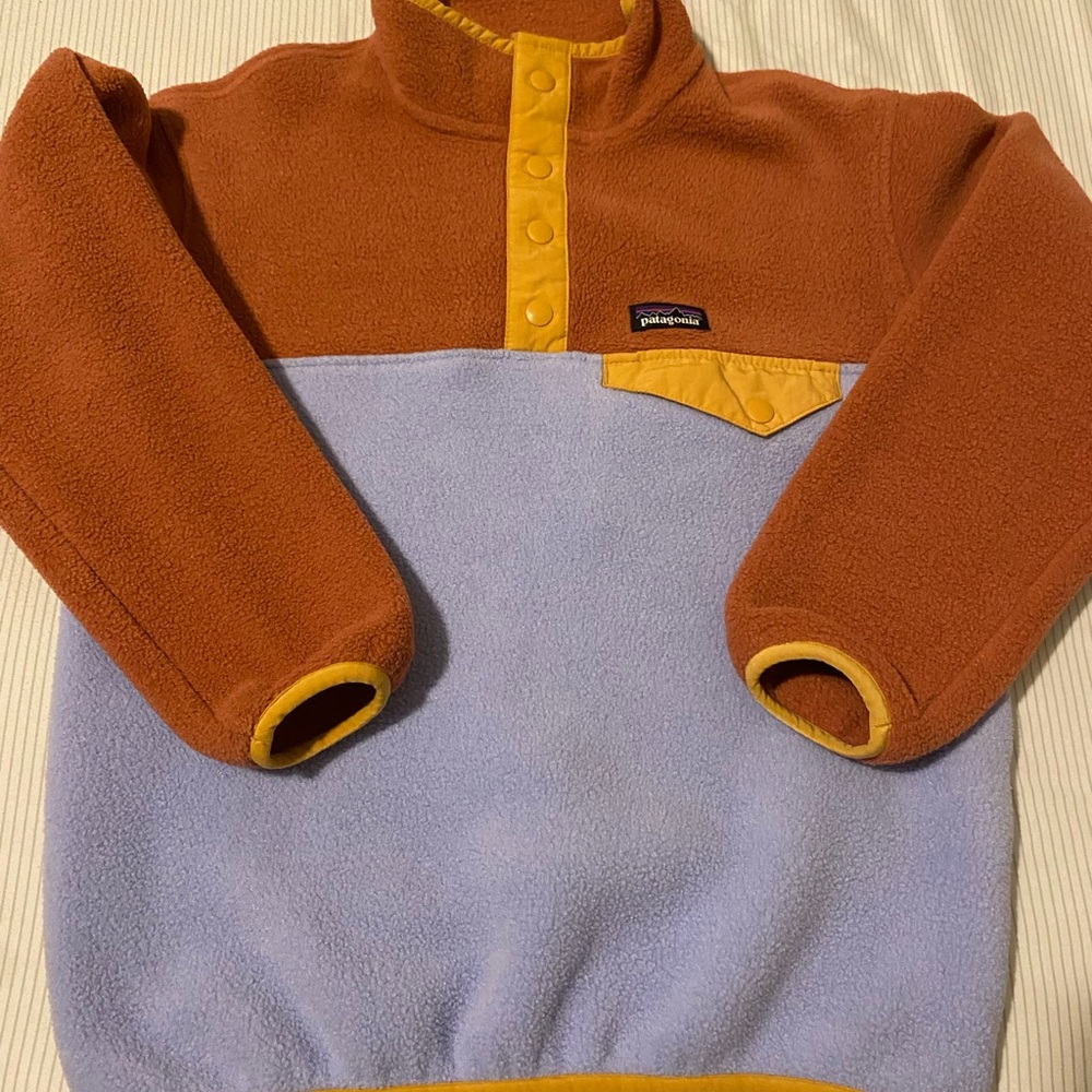 Patagonia Kids' Lightweight Synchilla Snap-T Pullover - Picture 2 of 5